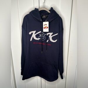 Klowning Klothing Chicago Streetwear Navy Hoodie NWT Men's Size XXL